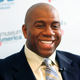 Basketball legend turned entrepreneur Magic Johnson tours the Sports Museum of America in New York, Friday, Nov. 21, 2008. Johnson was there to promote his new book, “32 Ways to be a Champion in Business”.
